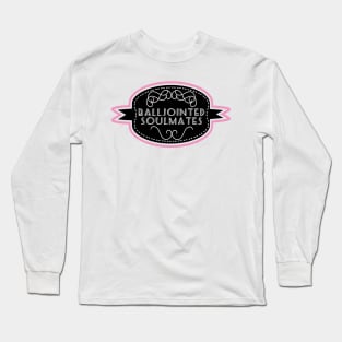 Balljointed Soulmates Design Black rose Long Sleeve T-Shirt